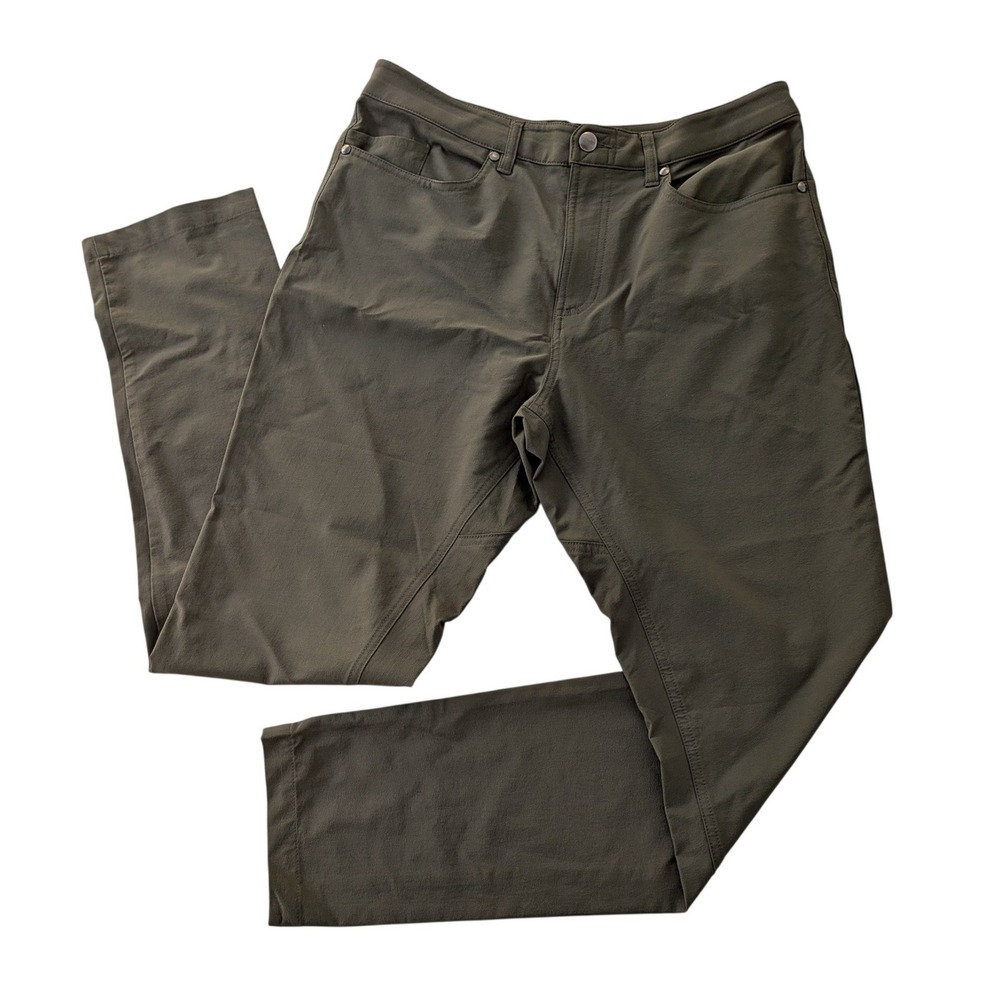 Olivers Passage Pants Mens 32x31 Olive‎ Green Stretch Nylon Hiking Outdoors